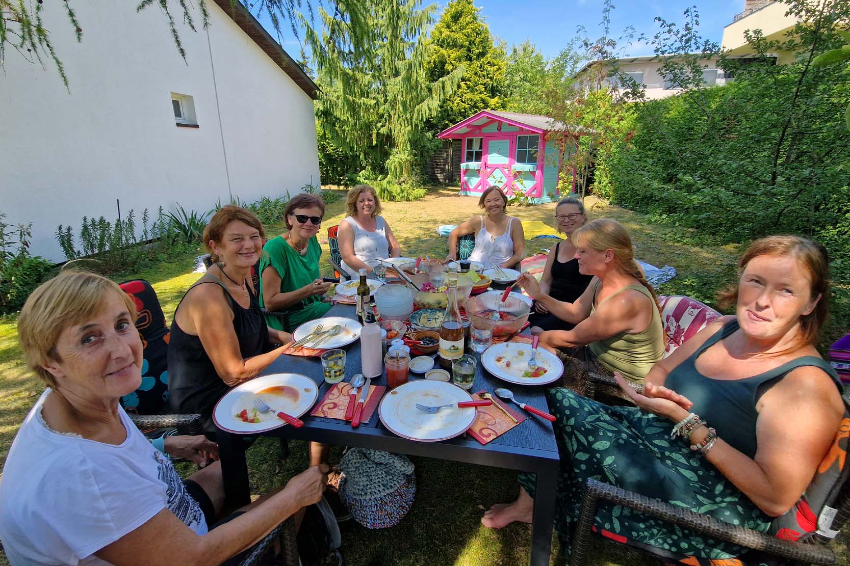 Frauenkreis beim Frauenkräutertag in Ansfelden